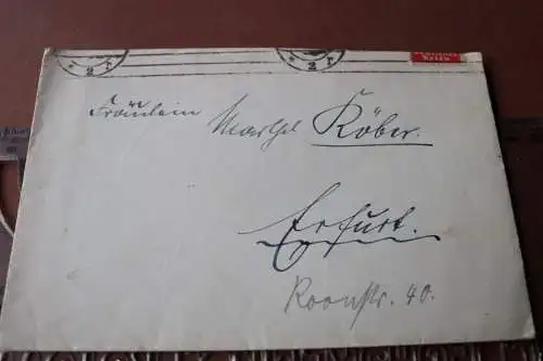 fünf alte Umschläge - Aufkleber Zensur geöffnet usw. 20-40er Jahre 