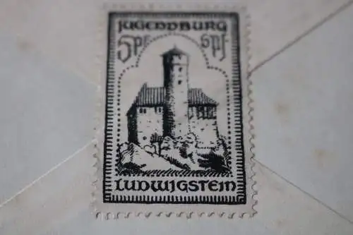 fünf alte Umschläge - Aufkleber Zensur geöffnet usw. 20-40er Jahre 