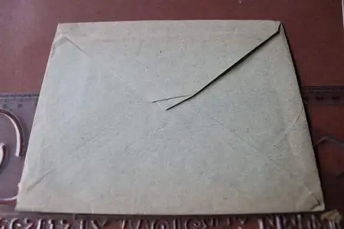 fünf alte Umschläge - Aufkleber Zensur geöffnet usw. 20-40er Jahre 