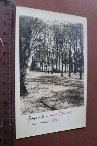 altes Foto - Gebäude - Gutshof in ???  1915