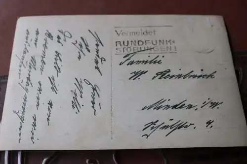 tolle alte Karte Kriegsschiff K0 - Frohes Pfingstfest  20-30er Jahre ?