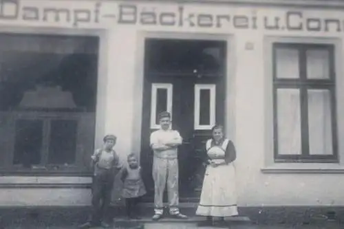 tolles altes Foto - Dampf-Bäckerei u. Conditorei Julius Heins 1910-30 ?? Ort ???