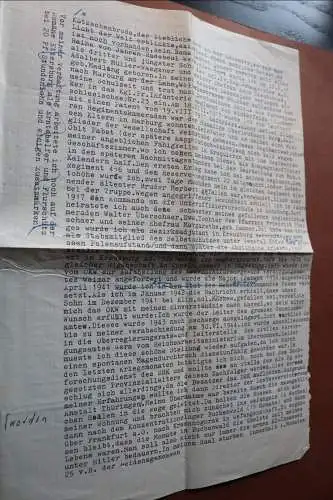 alter Lebenslauf eines Oberst Müller-Waegener ?? 