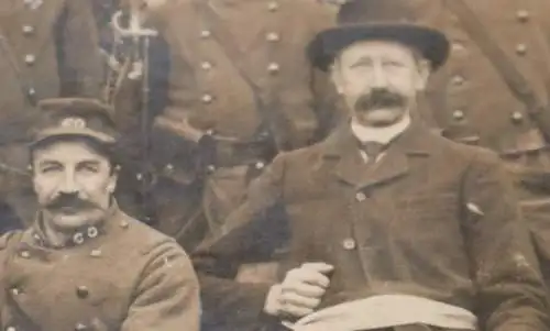 altes Gruppenfoto französische Soldaten ? Infanterie ?? Regt 60 