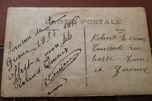 altes Gruppenfoto französische Soldaten ? Infanterie ?? Regt 60 