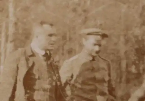 interessantes altes Foto Bernhard Wilhelm v Bülow ??? beim 1. Jäger-Batl. Freisi