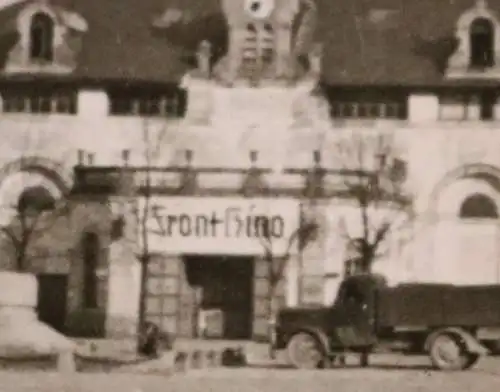 tolles altes Foto Frontkino Frontkino in Montevil ???? 