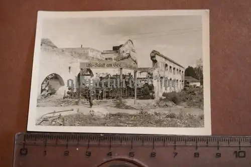 tolles altes Foto Frontkino UFA-Palast in Miljevina ??? Bosnien unter Fabrik 
