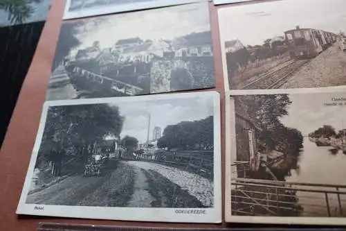 neun tolle alte Karten - Goedereede - Niederlande 30-40er Jahre ??