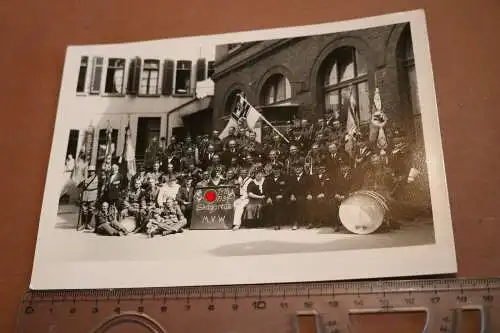 tolles altes Gruppenfoto - Soldaten Kriegsveteranen - Skagerrak 1916