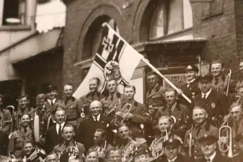 tolles altes Gruppenfoto - Soldaten Kriegsveteranen - Skagerrak 1916