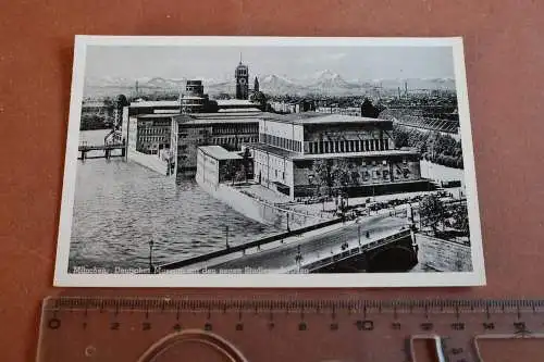 tolle alte Karte - München - Deutsches Museum mit neuen Studiengebäuden 1941