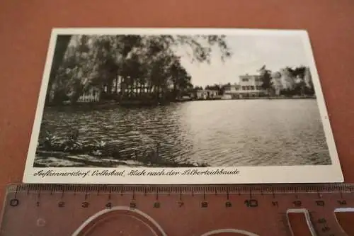 tolle alte Karte - Seifhennersdorf Volksbad  1954