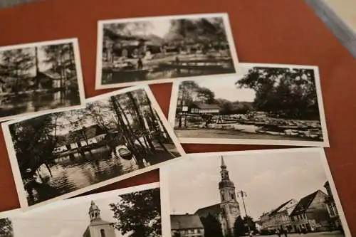 tolle alte Kleinbildserie - 12 Ansichten Spreewald  - Alter ???