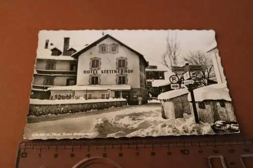 tolle alte Karte- Igls  Tirol - Hotel Stettinerhof 1963