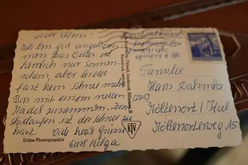 tolle alte Karte- Igls  Tirol - Hotel Stettinerhof 1963