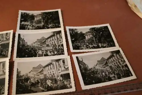 sieben tolle alte Fotos  - 600 Jahrfeier Birkenfeld  1932