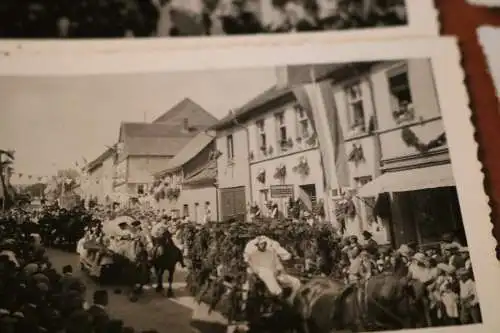 sieben tolle alte Fotos  - 600 Jahrfeier Birkenfeld  1932