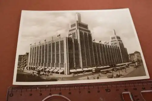 tolle alte Karte - Berlin Neukölln - Hermannsplatz mit Karstadt 