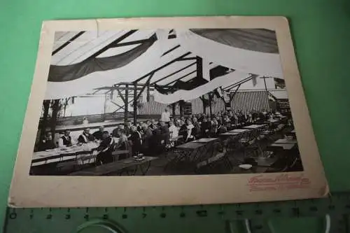 tolles altes Foto auf Pappe - Festzelt - Hannover - 1900-1920 ??? 