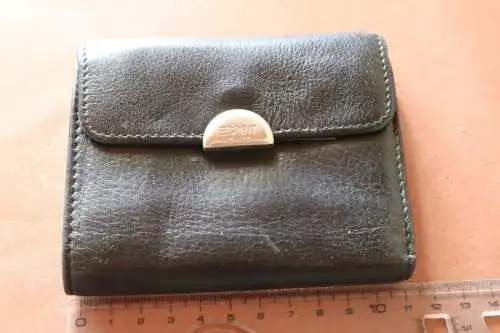 tolle Geldbörse von Esprit - schwarz - Echtleder 