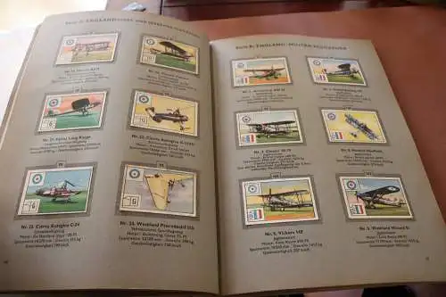 altes Sammelalbum  Die Eroberung der Luft Band II 