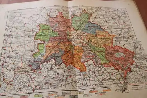 Reste - Harms Berliner Grundschulatlas ca 1930