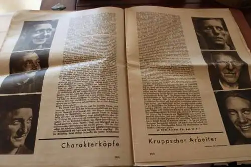 alte Zeitschrift  - 125 Jahre Krupp -  1937 