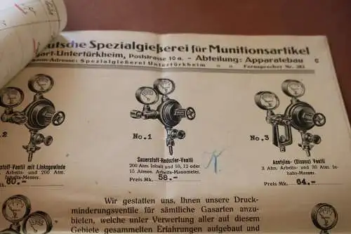 Bestellung und Produktblätter - Südd. Spezial-Giesserei für Munitionsartikel Stu