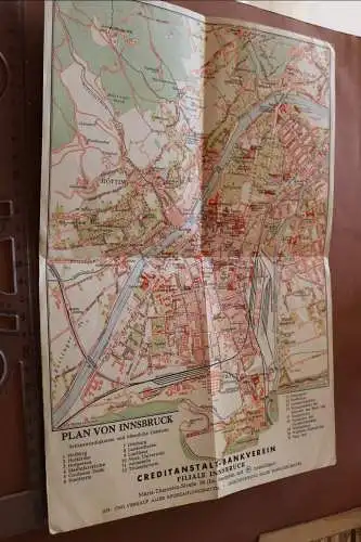 alter Stadtplan von Innsbruck - Alter ???