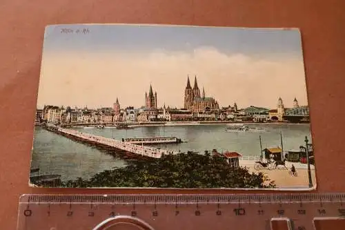 Tolle alte Karte-  Köln am Rhein - 1900-1910