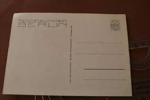 tolle alte Karte - Berlin - Reichsehrendenkmal U.d. Linden 30-40er Jahre