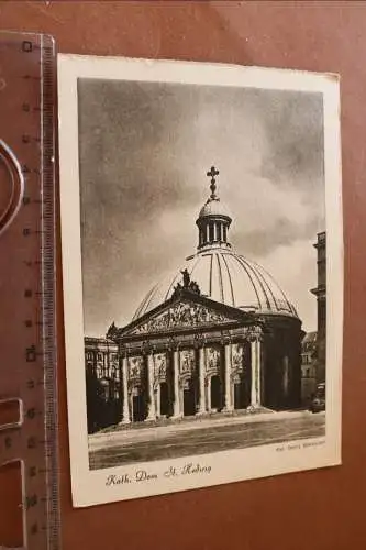 tolle alte Karte - Berlin - Kath. Dom St. Hedwig 30-40er Jahre