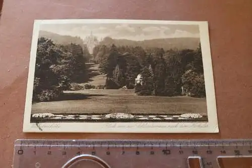 tolle alte Karte - Wilhelmshöhe -  1921 