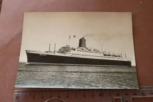 Tolle alte Karte Passagierschiff - Bremen - 1959