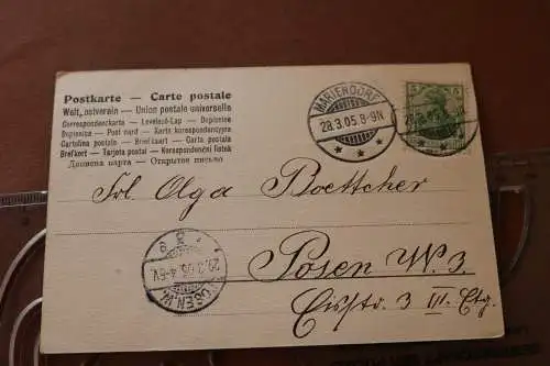 tolle alte Karte Berlin Ruhmeshalle 1905