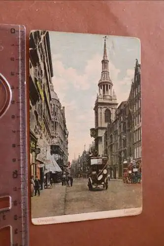 Tolle alte Karte Cheapside  - London - 1913