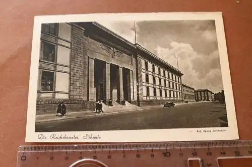 Tolle alte Karte Berlin - Reichskanzlei Südseite  30-40er Jahre