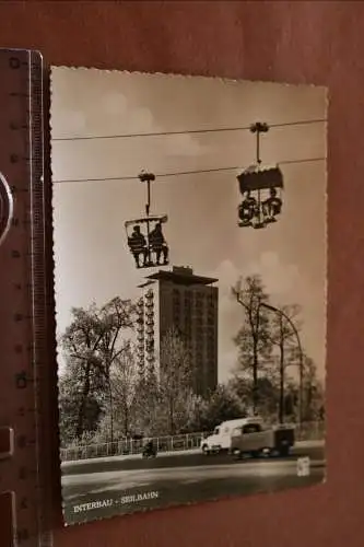 tolle alte Karte - Berlin Tiergarten - Interbau - Seilbahn - 70er Jahre ?