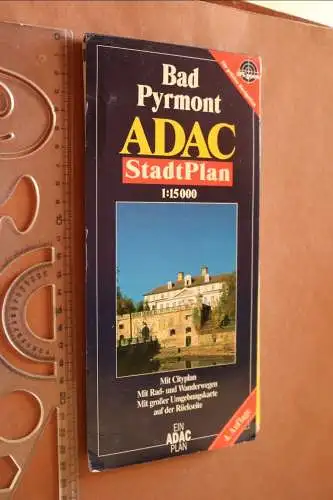 ADAC Stadtplan - Bad Pyrmont -