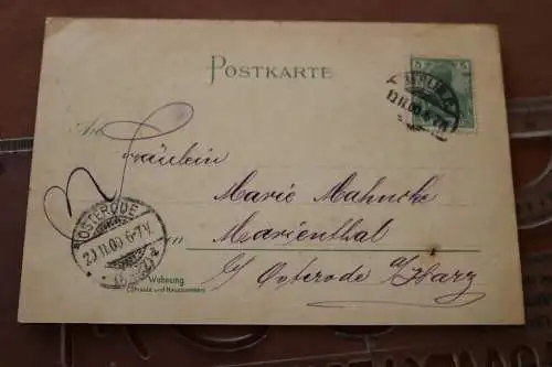 tolle alte Karte Berlin  Lehrter Bahnhof - 1900