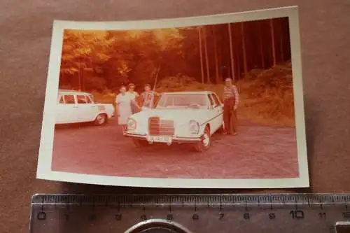 Tolles altes Farbfoto - Mercedes 200 ??? 1973