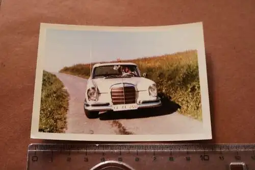 Tolles altes Farbfoto - Mercedes 300 SE ??? 1963