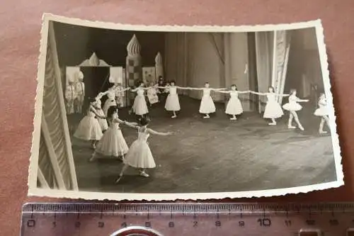 tolles altes Foto - Ballett Aufführung - 1959 Leipzig - Ballerina 