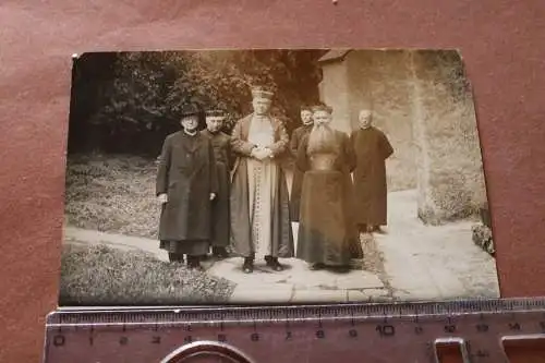 Tolles altes Gruppenfoto -  Priester , Geistliche, Pastoren - 1910-20 ?