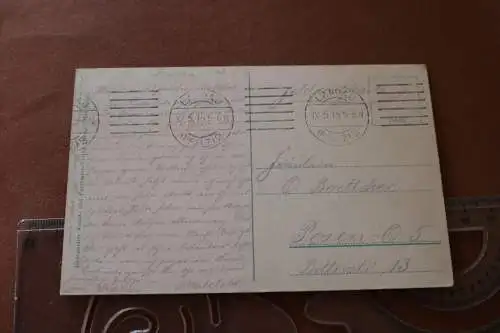 tolle alte Karte  Landau , Pfalz - Institut für engl. Fräulein  1915