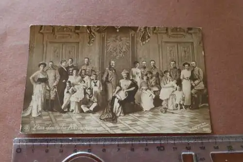 tolle alte Karte  Die kaiserliche Familie - 1910-20 ???