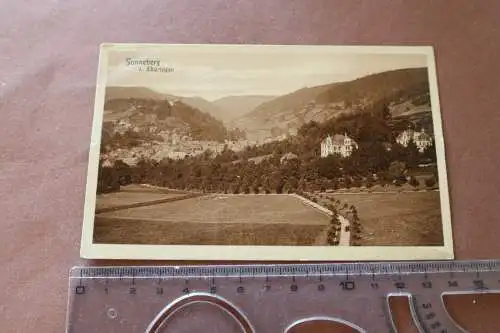 tolle alte Karte  Sonneberg in Thüringen 1909