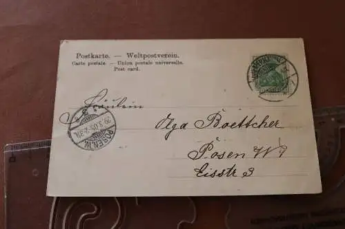 tolle alte Karte -Gruss aus Bremerhaven - Ansichten - 1905