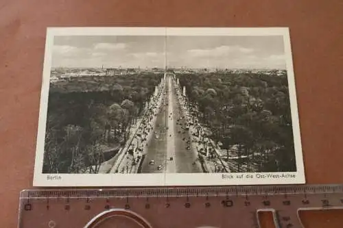 tolle alte Karte  Berlin Blick auf die Ost-West Achse - 1943